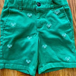 Tennis 🎾 Embroidered Shorts